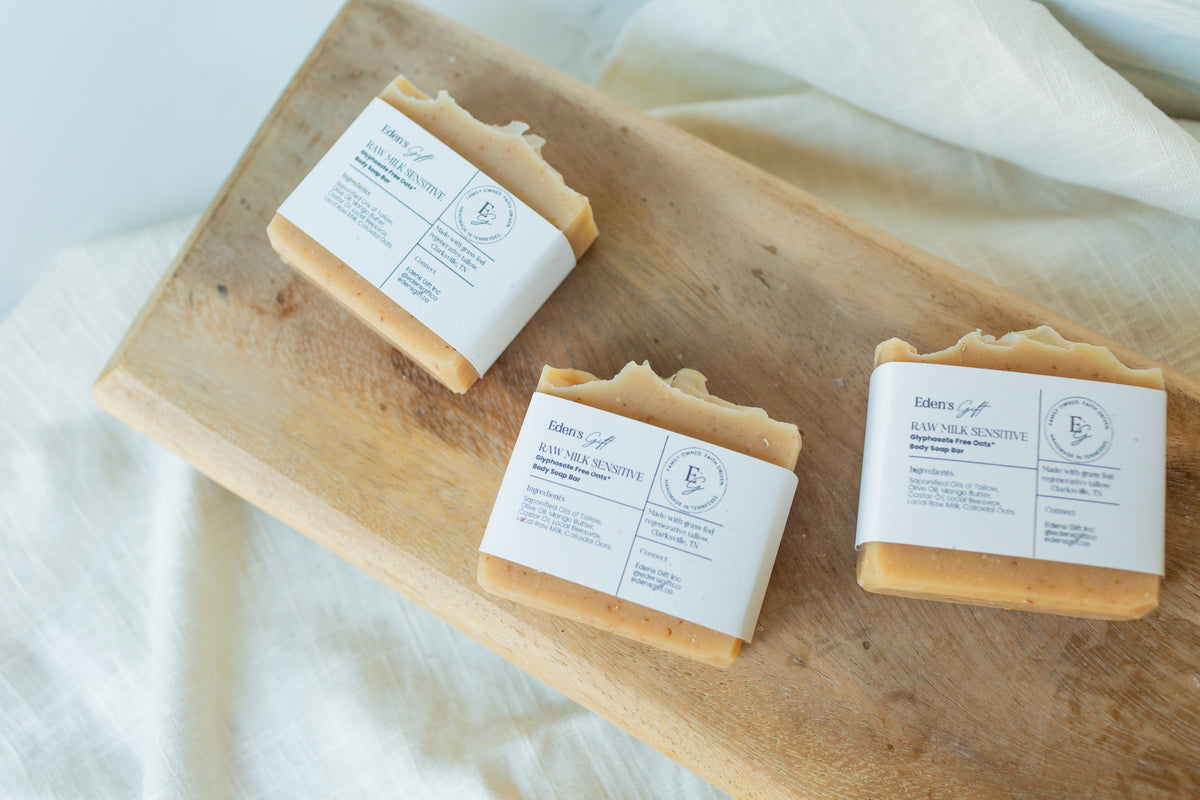 Raw Milk Sensitive Soap Bar
