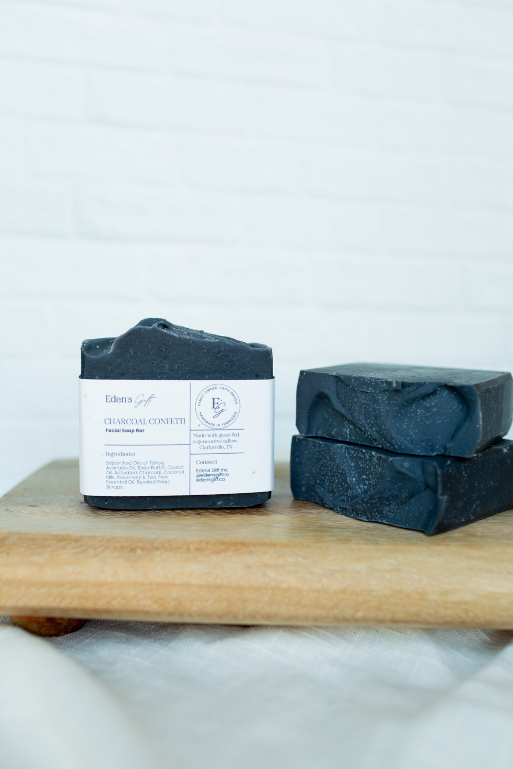 Charcoal Confetti Facial Bar