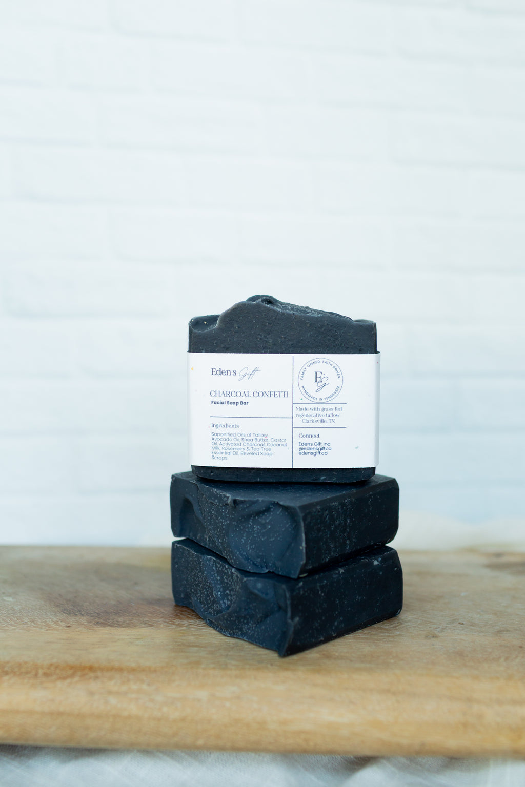 Charcoal Confetti Facial Bar
