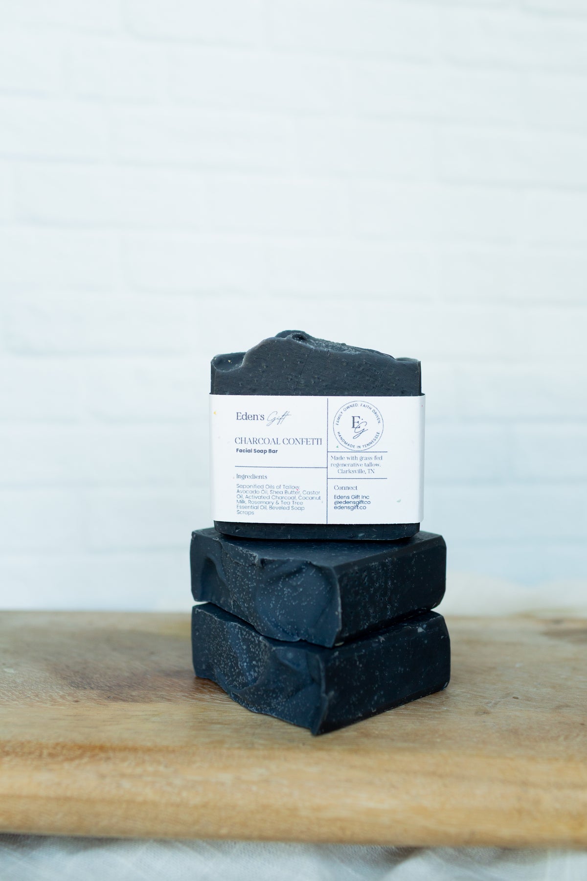 Charcoal Confetti Facial Bar