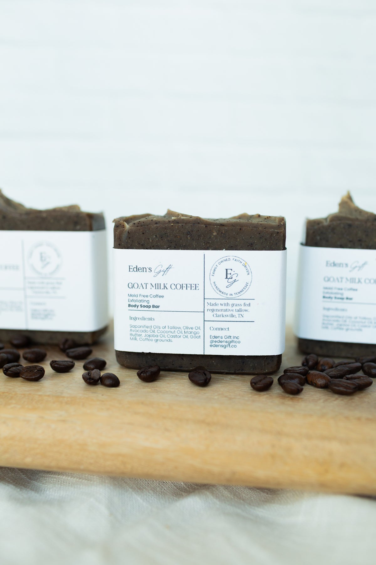Goat Milk Coffee Soap Bar