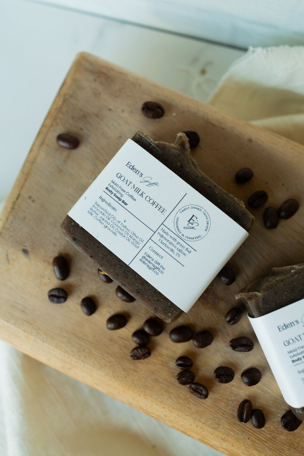 Goat Milk Coffee Soap Bar