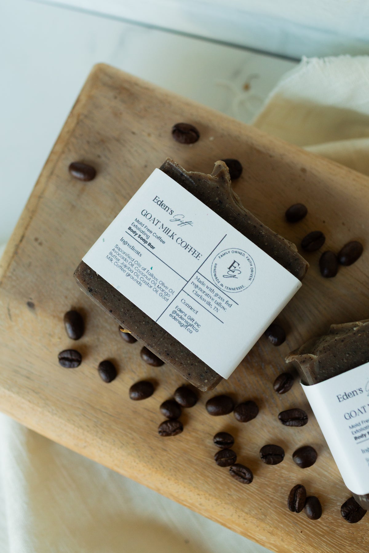 Goat Milk Coffee Soap Bar
