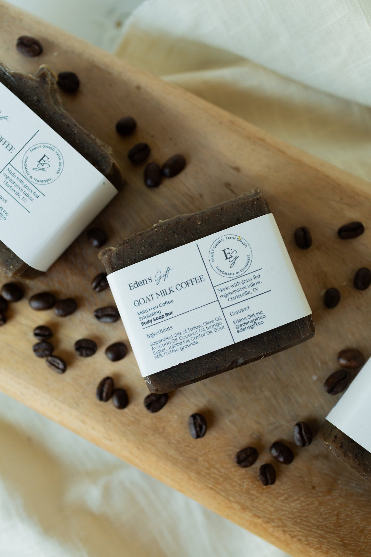 Goat Milk Coffee Soap Bar