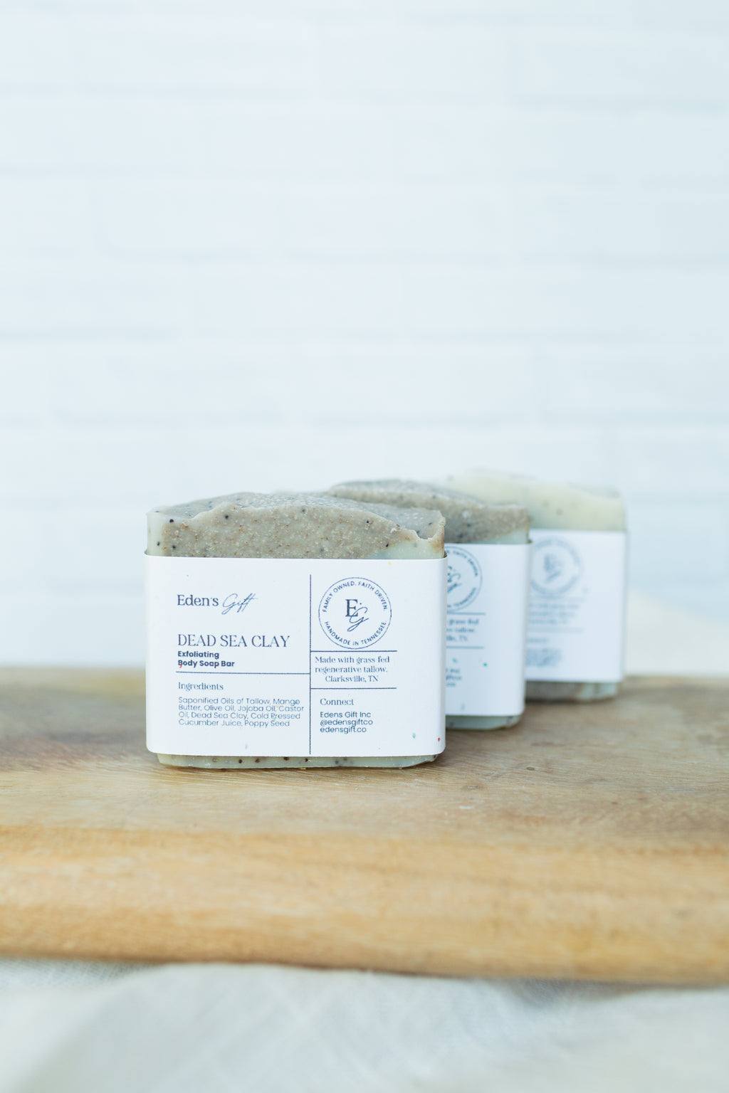 Dead Sea Clay & Cucumber Soap Bar
