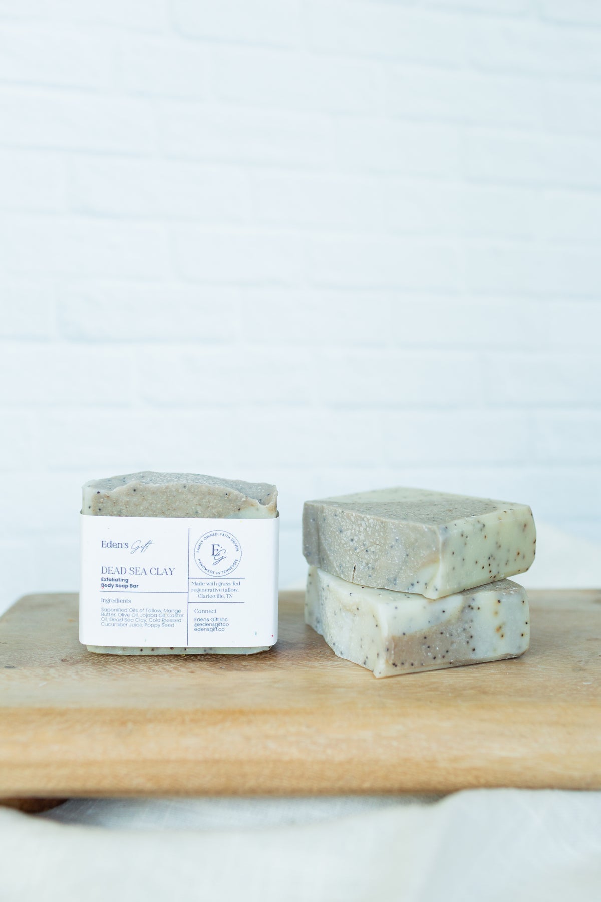 Dead Sea Clay & Cucumber Soap Bar