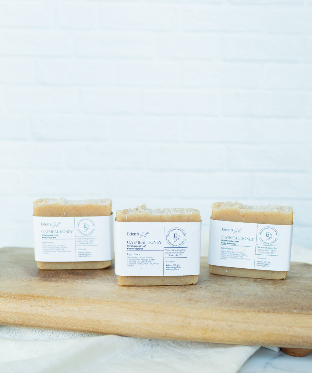 Oatmeal Honey Soap Bar
