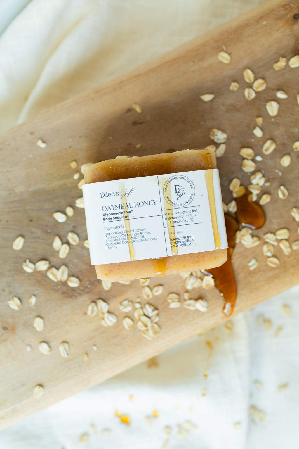 Oatmeal Honey Soap Bar