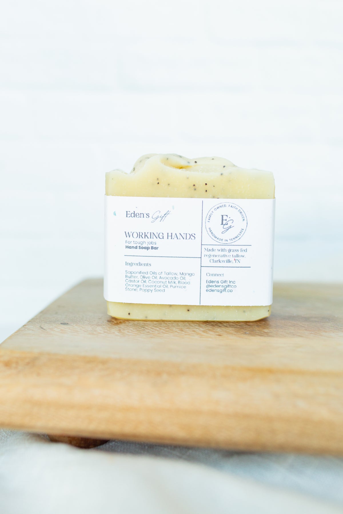 Working Hands Soap Bar