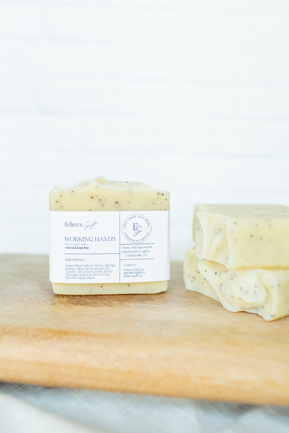Working Hands Soap Bar