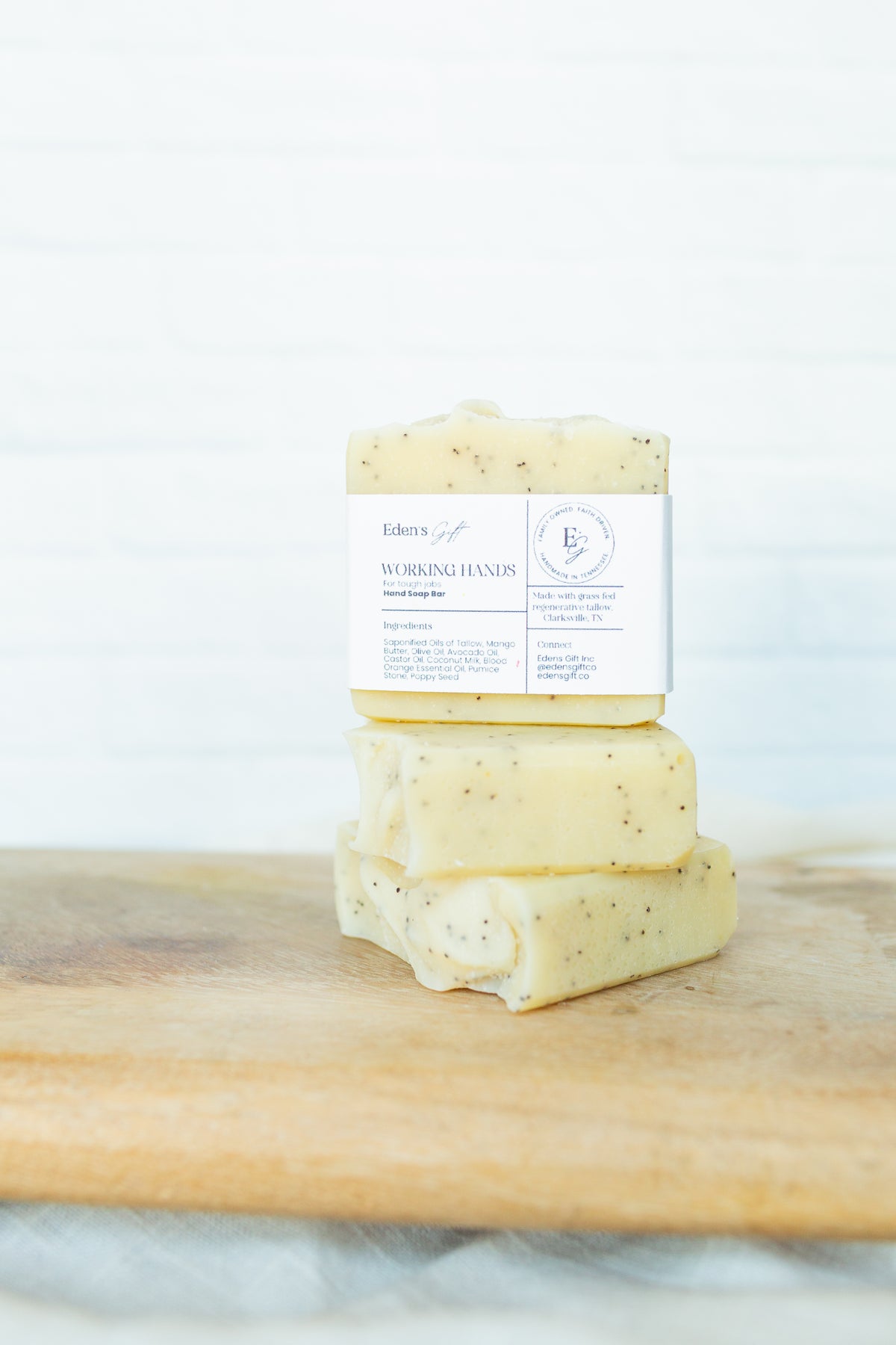 Working Hands Soap Bar