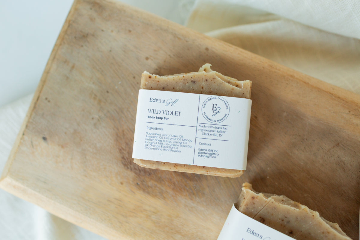 Wild Violet Soap Bar