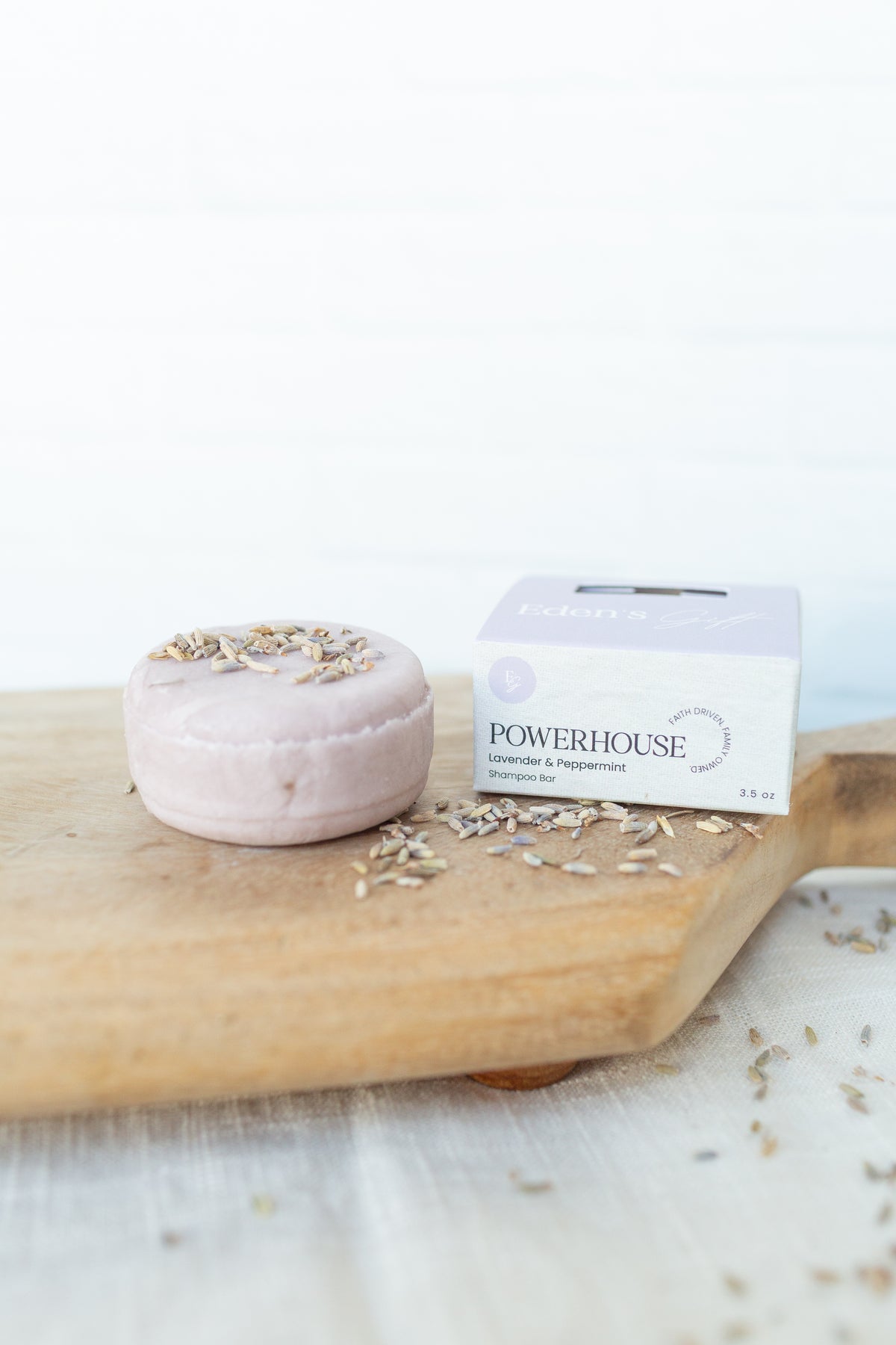 Powerhouse Natural Shampoo Bar for a Fresh, Balanced Scalp