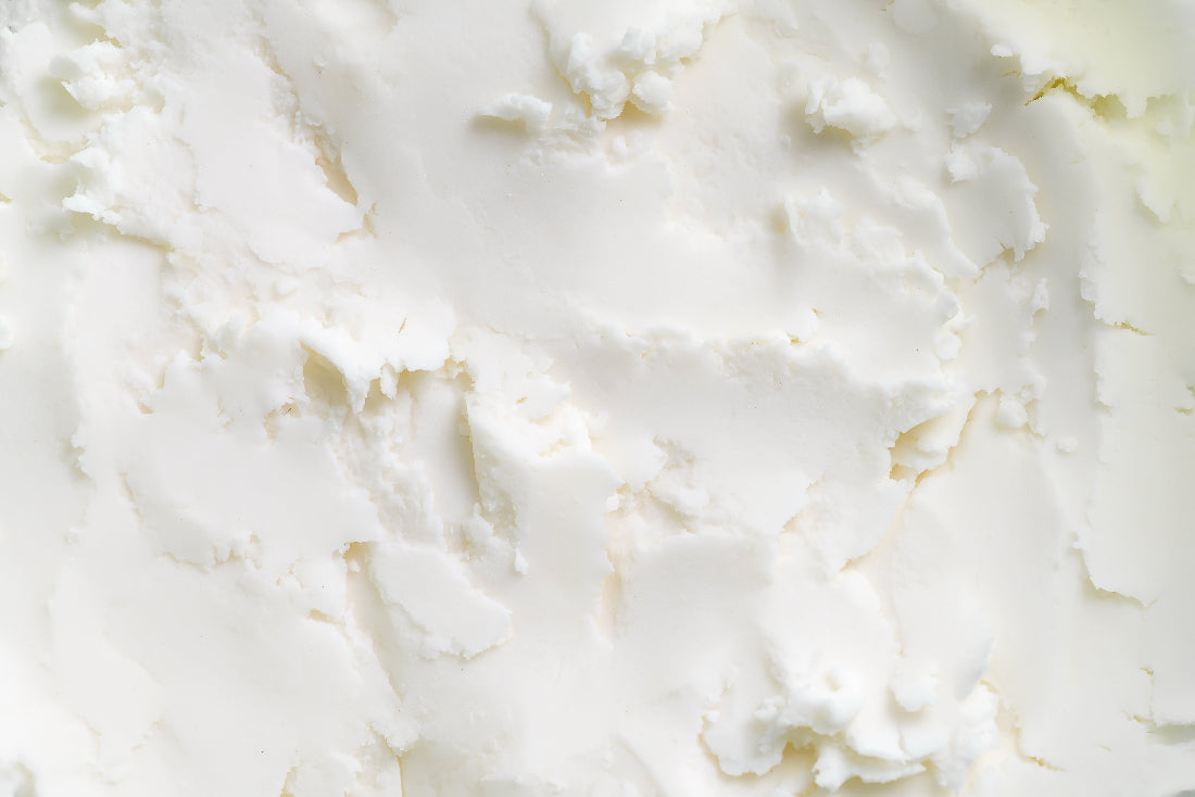 Close-up of a marble surface with white and beige patterns